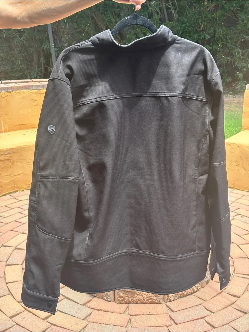 KÜHL Men’s XL Black Soft Shell Full Zip Jacket | Excellent Condition